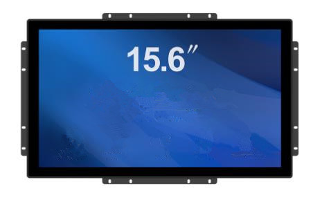 High Luminance 15.6 Inch Open Frame Industrial Monitor With Wide Temperature-30℃-80℃