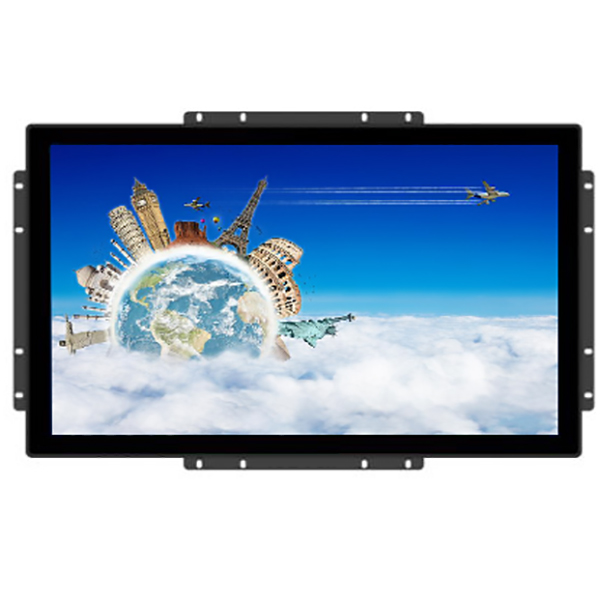 good quality 23.8 Embedded 12V Open Frame Industrial Touch Monitor With Multiple Signals wholesale